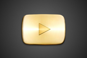 The YouTube Golden Play Button