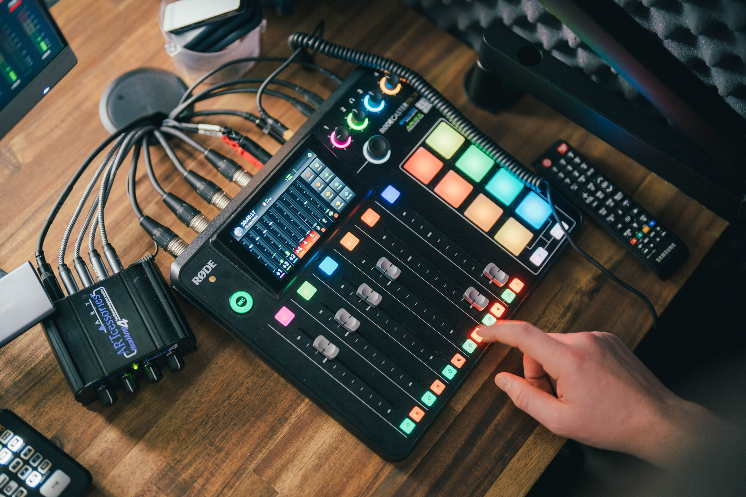 Rodecaster Pro 2 at Podwave Studios West Perth