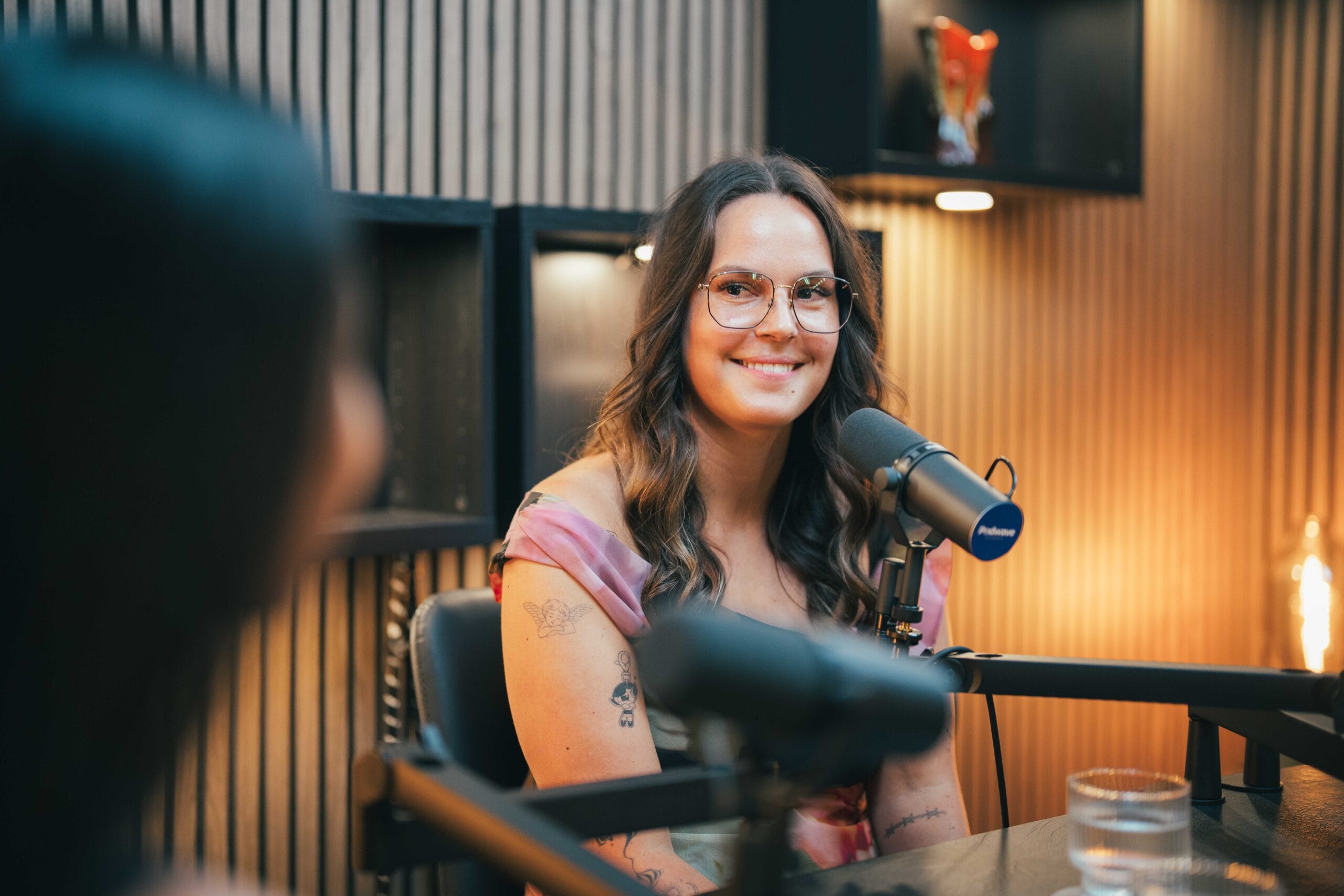 Emily Hains at Podwave Studios West Leederville