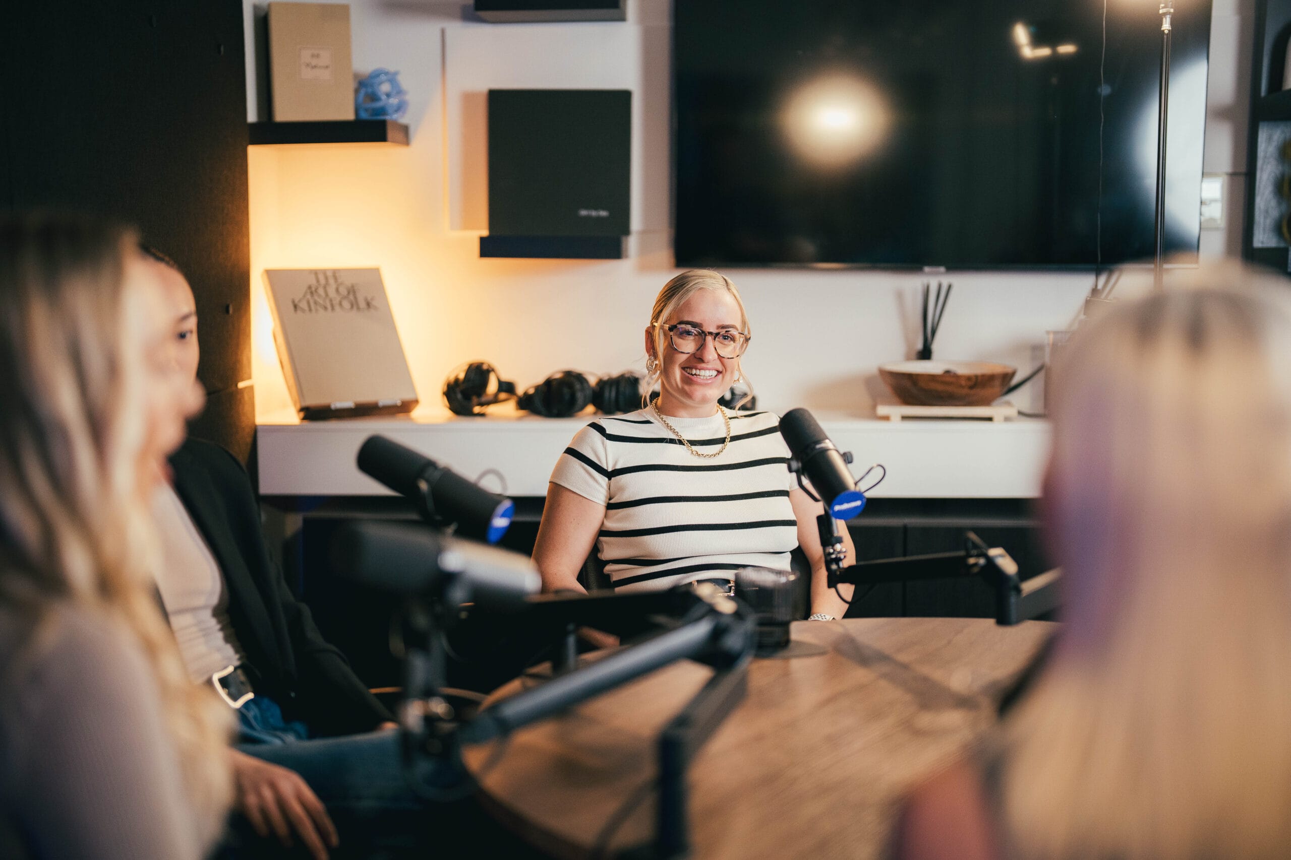 Melissa Creagh at Podwave Studios West Perth
