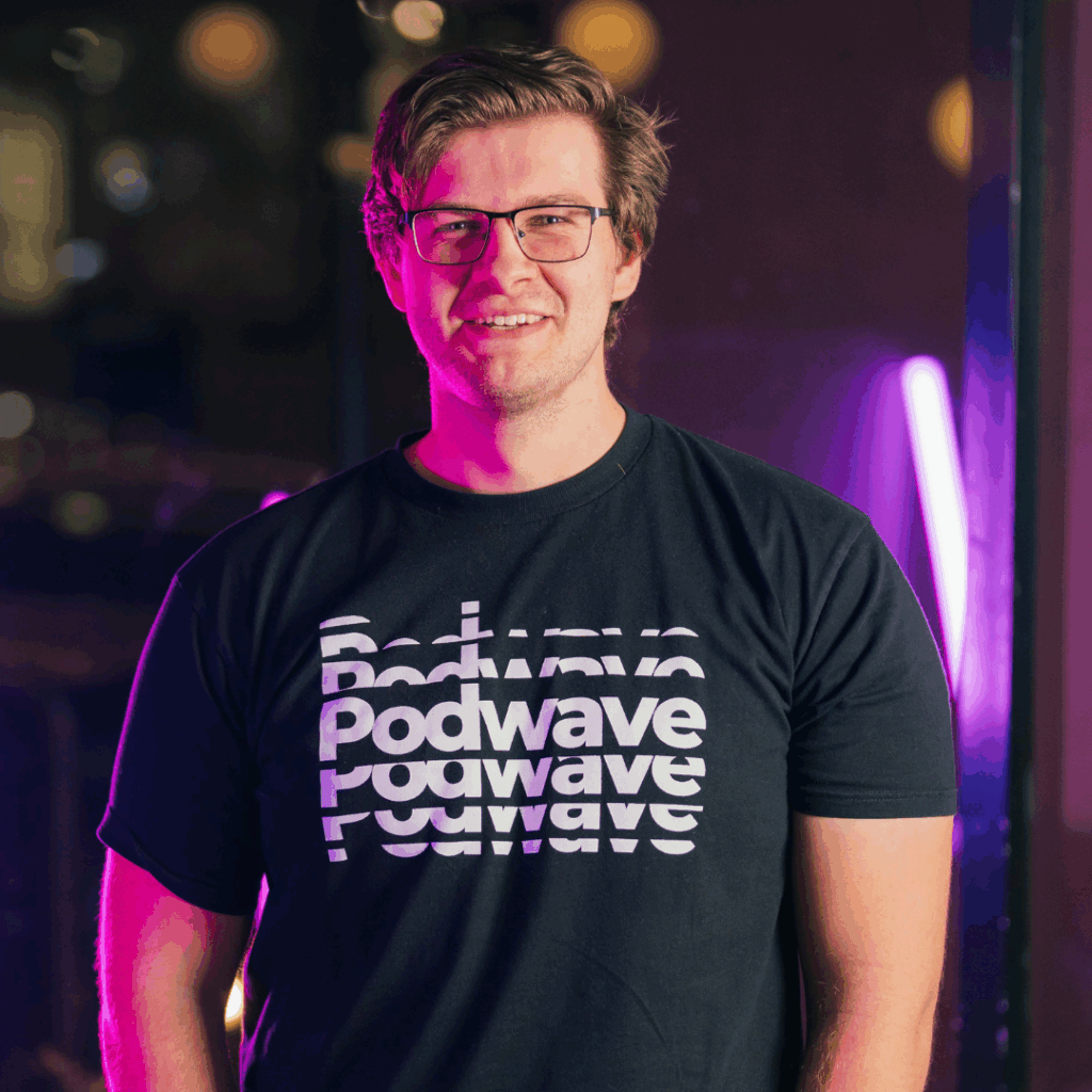 Louis Allwood the West Leederville manager at Podwave Studios