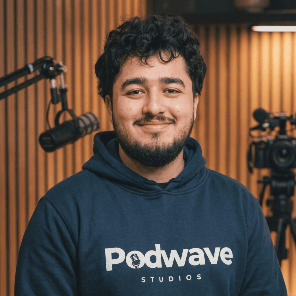 FAIZAN ALI "FAIZ" head of podcast at Podwave Studios